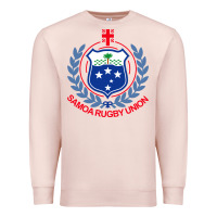 Pale Pink samoa rugby Premium Sweatshirt - linhVisuals
