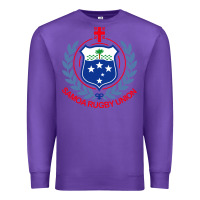 Purple samoa rugby Premium Sweatshirt - linhVisuals