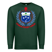 Sports Green samoa rugby Premium Sweatshirt - linhVisuals
