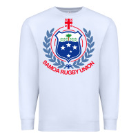 White samoa rugby Premium Sweatshirt - linhVisuals
