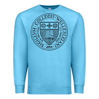 Ocean Blue Wellesley College Premium Sweatshirt - linhVisuals