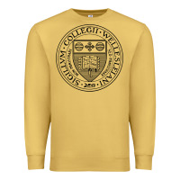 Antique Gold Wellesley College Premium Sweatshirt - linhVisuals