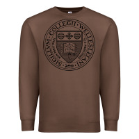 Chestnut Wellesley College Premium Sweatshirt - linhVisuals