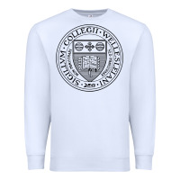 White Wellesley College Premium Sweatshirt - linhVisuals