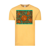 Vintage Mustard basketball tumbler Vintage Tee - RanaPortraitStore