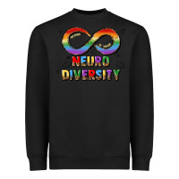 Black neurodiversity Heavyweight Sweatshirt - JahusDesignShop