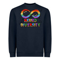 Navy neurodiversity Heavyweight Sweatshirt - JahusDesignShop