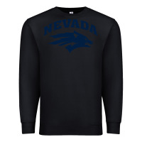 Black nevada wolf pack Premium Sweatshirt - linhVisuals