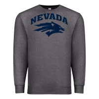 Charcoal Heather nevada wolf pack Premium Sweatshirt - linhVisuals