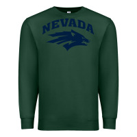 Sports Green nevada wolf pack Premium Sweatshirt - linhVisuals