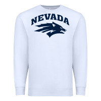White nevada wolf pack Premium Sweatshirt - linhVisuals