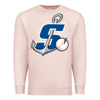 Pale Pink stockton ports baseball Premium Sweatshirt - linhVisuals