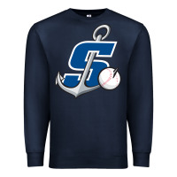 Navy stockton ports baseball Premium Sweatshirt - linhVisuals