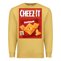 Antique Gold cheez it original box front sweatshirt Premium Sweatshirt - linhVisuals
