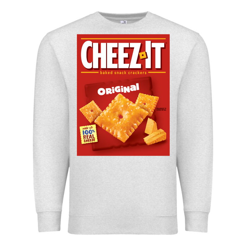 Cheez It Original Box Front Sweatshirt Premium Sweatshirt by linhVisuals | Teevron