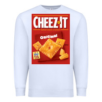 White cheez it original box front sweatshirt Premium Sweatshirt - linhVisuals
