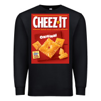 Black cheez it original box front sweatshirt Premium Sweatshirt - linhVisuals