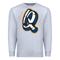 Heather Grey rancho cucamonga quakes Premium Sweatshirt - linhVisuals