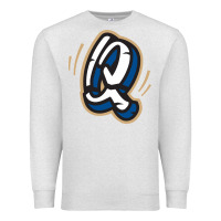 Oatmeal Heather rancho cucamonga quakes Premium Sweatshirt - linhVisuals