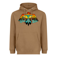 Toasted Coconut thunderbird wild soul Heavyweight Hoodie - JahusDesignShop