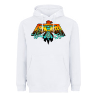 White thunderbird wild soul Heavyweight Hoodie - JahusDesignShop