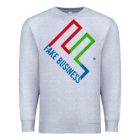 Heather Grey fake business merch tim dillon t shirt Premium Sweatshirt - linhVisuals