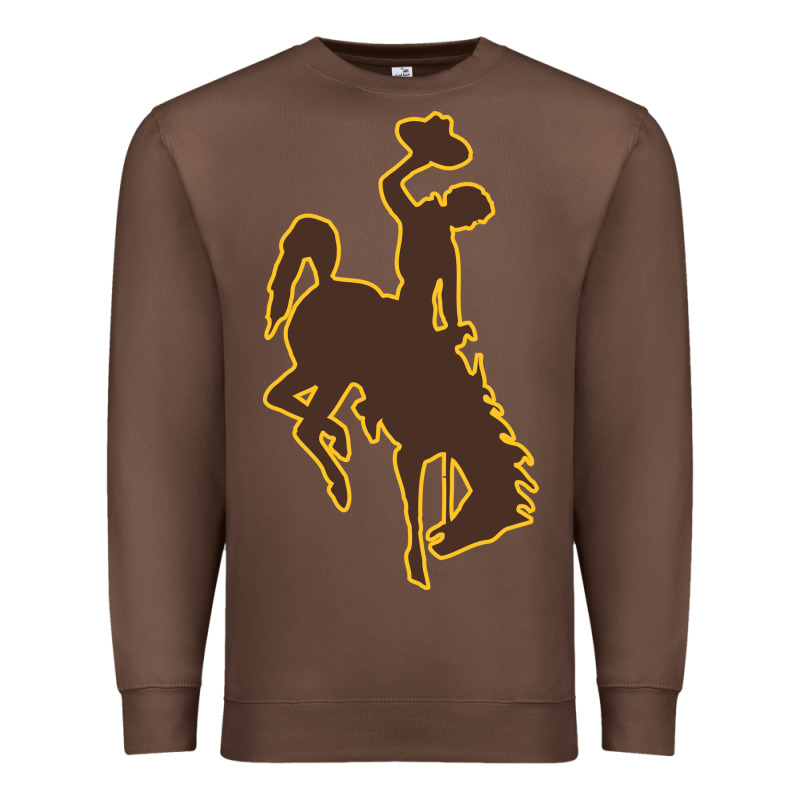 Wyoming Athletics Premium Sweatshirt by linhVisuals | Teevron