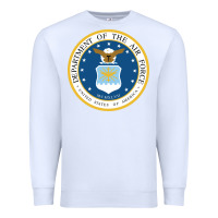 White department of the air force Premium Sweatshirt - linhVisuals
