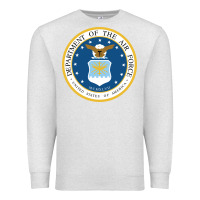 Oatmeal Heather department of the air force Premium Sweatshirt - linhVisuals