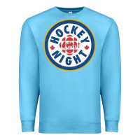 Ocean Blue hockey night in canada 1 Premium Sweatshirt - linhVisuals