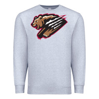 Heather Grey fresno grizzlies baseball Premium Sweatshirt - linhVisuals