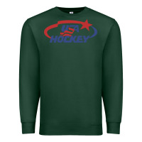 Sports Green usa hockey Premium Sweatshirt - linhVisuals