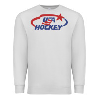 Dove Grey usa hockey Premium Sweatshirt - linhVisuals