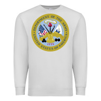 Dove Grey department of the army Premium Sweatshirt - linhVisuals