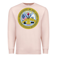 Pale Pink department of the army Premium Sweatshirt - linhVisuals