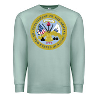 Seafoam department of the army Premium Sweatshirt - linhVisuals