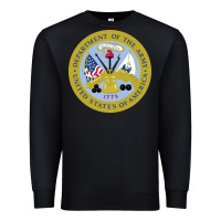 Black department of the army Premium Sweatshirt - linhVisuals
