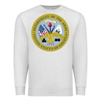 Oatmeal Heather department of the army Premium Sweatshirt - linhVisuals