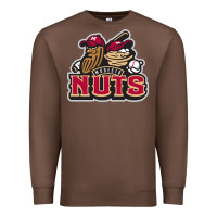 Chestnut modesto nuts baseball Premium Sweatshirt - linhVisuals