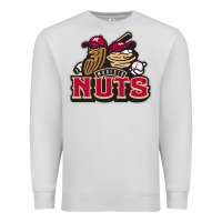 Dove Grey modesto nuts baseball Premium Sweatshirt - linhVisuals