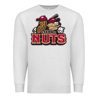 Oatmeal Heather modesto nuts baseball Premium Sweatshirt - linhVisuals