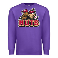 Purple modesto nuts baseball Premium Sweatshirt - linhVisuals