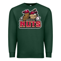 Sports Green modesto nuts baseball Premium Sweatshirt - linhVisuals