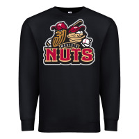 Black modesto nuts baseball Premium Sweatshirt - linhVisuals