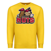 Lemon modesto nuts baseball Premium Sweatshirt - linhVisuals