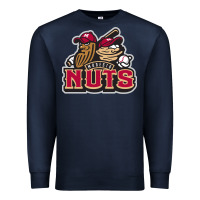 Navy modesto nuts baseball Premium Sweatshirt - linhVisuals