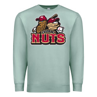 Seafoam modesto nuts baseball Premium Sweatshirt - linhVisuals