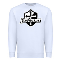 White providence friars college Premium Sweatshirt - linhVisuals