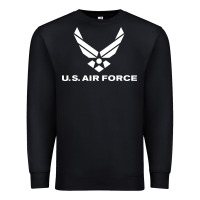 Black us air force Premium Sweatshirt - linhVisuals