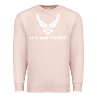 Pale Pink us air force Premium Sweatshirt - linhVisuals